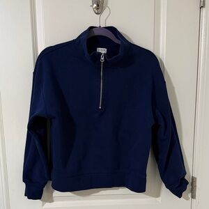 Quarter zip sweatshirt